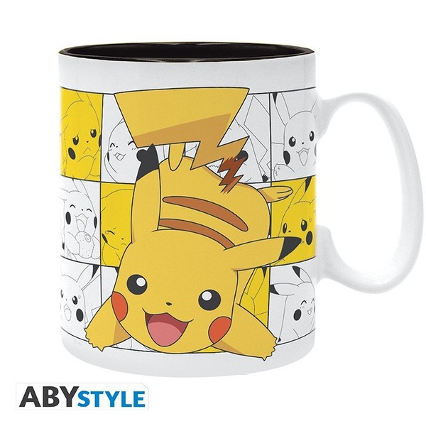 "Pokemon - Tasse - 460 Ml - \"Pikachu\" - Erhaben - Box"-image