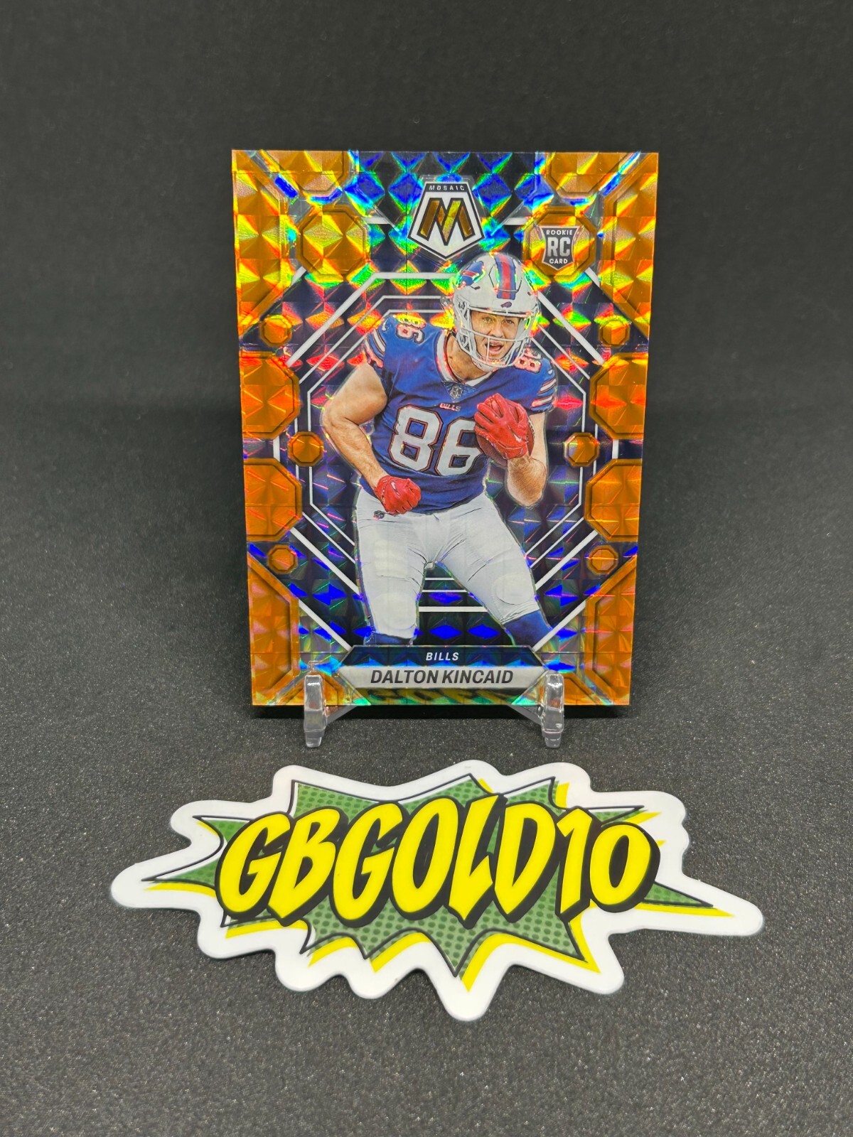 2023 Panini Mosaic - Rookies Dalton Kincaid #305 Orange /199 RC