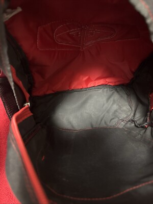 Vintage ROXY QUICKSILVER brown/red Multi-Pocket Small Backpack Quicksilver backpack pink_firefly - Gem main image 2