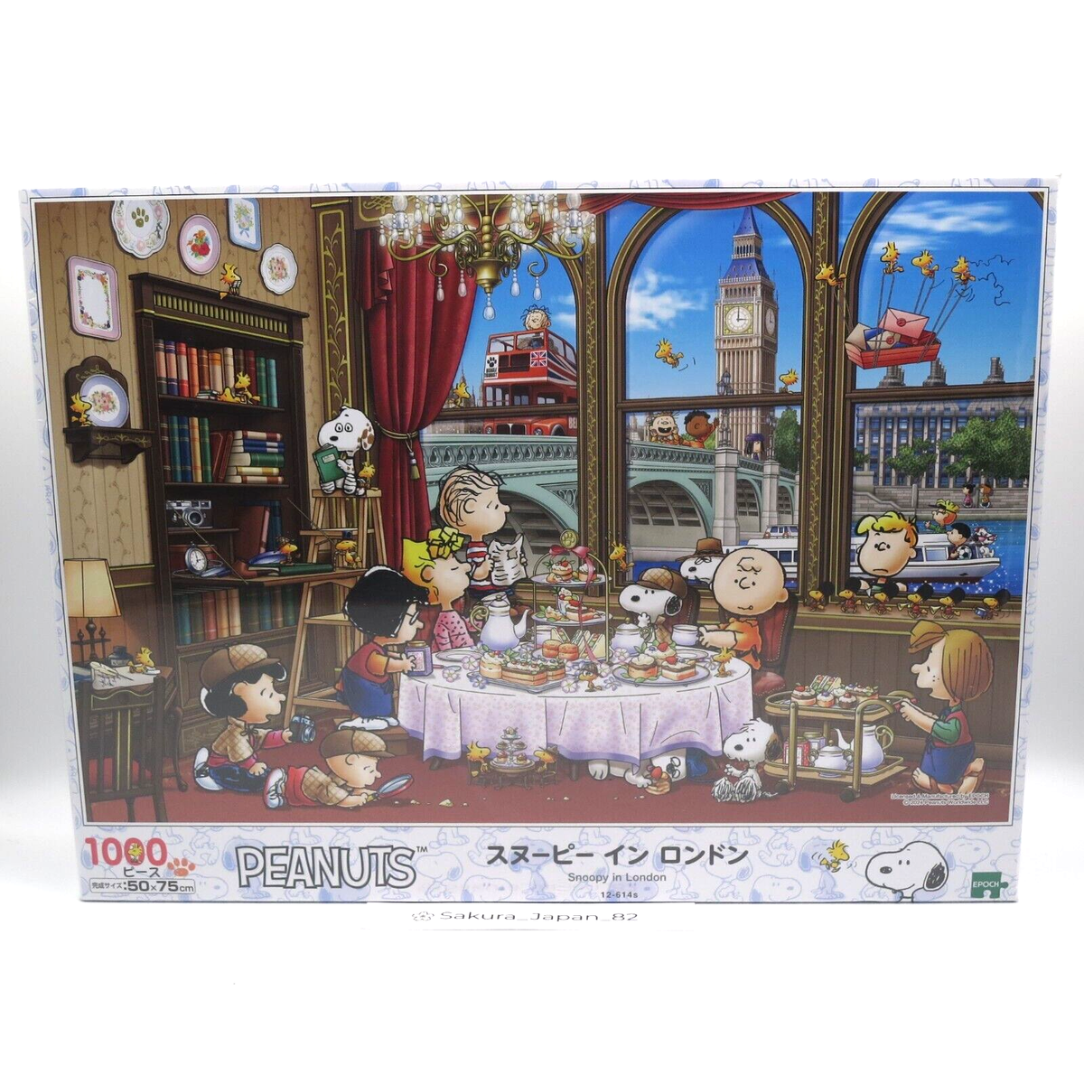 Jigsaw Puzzle Peanuts Snoopy in London 1000 pieces Epoch 12
