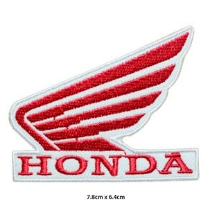 Honda Motor Bike Racing Sponsor Embroidered Patch Iron On Sew On Badge Ebay