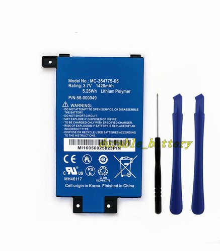 Battery For Amazon Kindle 2 3 DX Touch Keyboard Kindle Paperwhite 2 3 4 6 7 10th - 第 8/12 張圖片