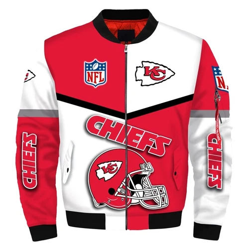Kansas City Chiefs Men's Flight Bomber Jacket