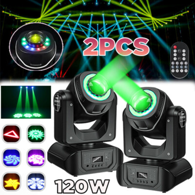 4X 150W LED Beam Moving Head Light Gobo RGBW DJ Disco Party Stage Spot Lighting