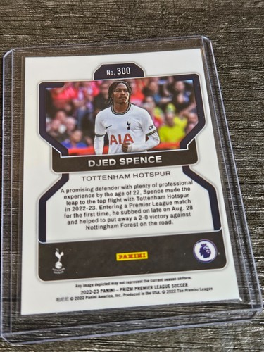 2022-23 Panini Prizm Premier League - #300 Djed Spence (RC) - Picture 2 of 2