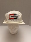 Champion Spark Plug 500 June 13, 1993 Hat  Snapback Vintage Winston rope Braid