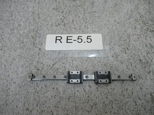 THK RSR7Z Miniature Linear Guide Rail 150mm 2 Carriage Condition 1A