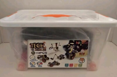 Tech Science Builder Set by kidpal New Sealed but Container Has A Crack