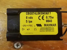 Maxmar 6 Volt 7 Digit Operations Counter.  Dual Mounting.   CBG9074L6KONONY7