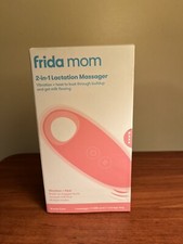 Frida Mom 2-in-1 Lactation Massager - Multiple Modes of Heat  Vibration New
