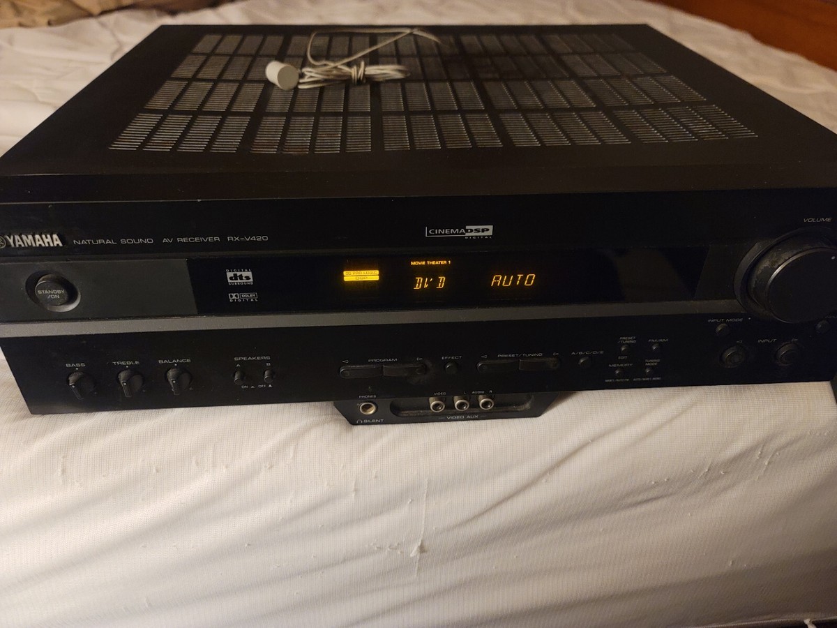 Yamaha RX-V420 200 Watt Natural Sound AV Receiver - Fully
