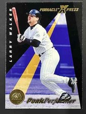 1997 Pinnacle Xpress Baseball Larry Walker Rockies Peak Performer 138