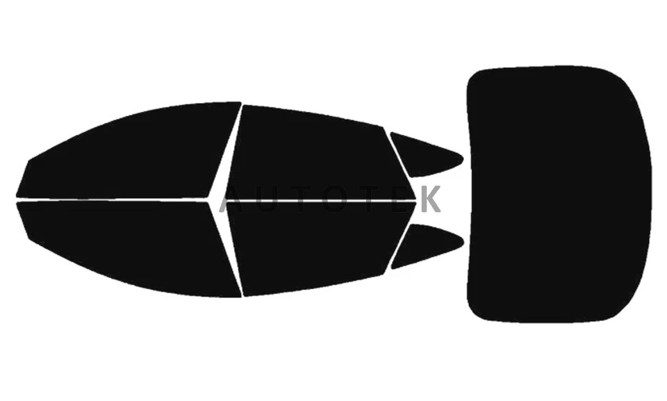 Película precortada en todos los lados + ventana trasera cualquier tono % para Audi A7 S7 2012-2018 Foto 3 de 4