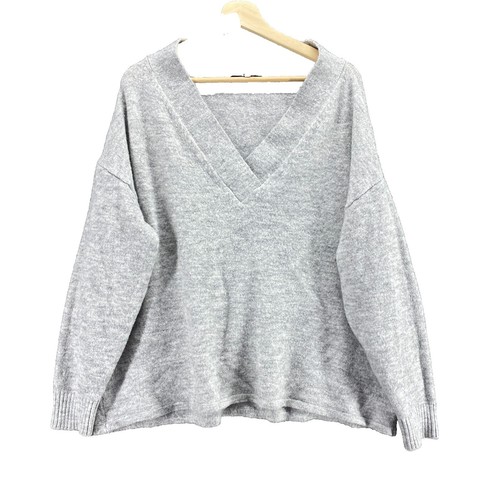 トップス JCPENNEY - THE FOX / GRAY / XL Vintage JCPenney The Fox Sweater Mens XL Gray Wool Solid Knit | eBay