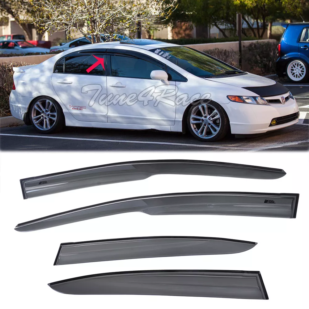 Mugen window visors civic si deals