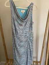 anthropologie sleeveless dress size M
