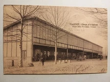 Piacenza - Campo d'Aviazione - Angar della Squadriglia Aviatori.