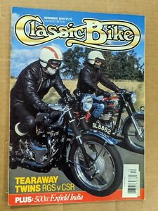 Dec 1990 Classic Bike Magazine Royal Enfield BSA Rocket Gold Star Triumph B1193