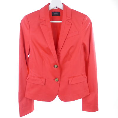 Esprit collection blazer jacket women's fitted red size 34 XS