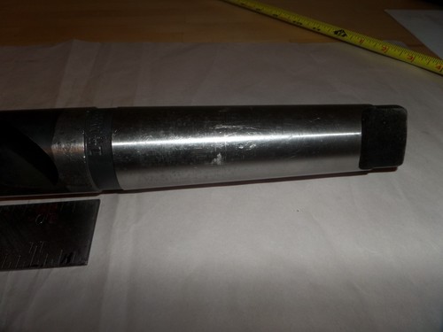 Broca National 1-13/16"" 5MT, 5 morse cinta cónica 17-3/4"" OAL (#D92) - Imagen 3 de 11
