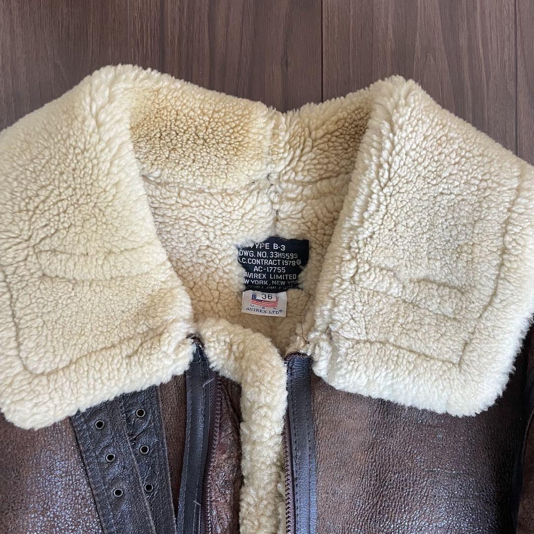 AVIREX B-3 Flight Jacket Sheepskin Men Size 36 Brown | eBay AVIREX B-3 Flight Jacket Sheepskin Men Size 36 Brown | eBay