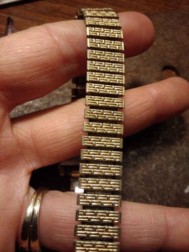 Vtg SPEIDEL USA SLAVA Gold tone Women Watch Stretch Band 17 Jewels USSR Classic - 第 7/12 張圖片