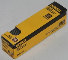 DEWALT DBN18125 1-1/4" 18 GAUGE HEAVY-DUTY BRAD NAILS, PACK OF 2500EA
