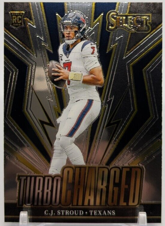 🏈2023 Panini Select CJ Stroud Turbocharged RC #TUR-CST Texans🏈