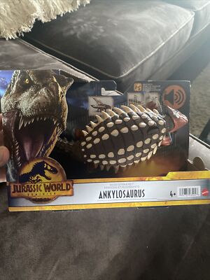 Jurassic World Dominion Roar Strikers Ankylosaurs Dinosaur Figure Brand New