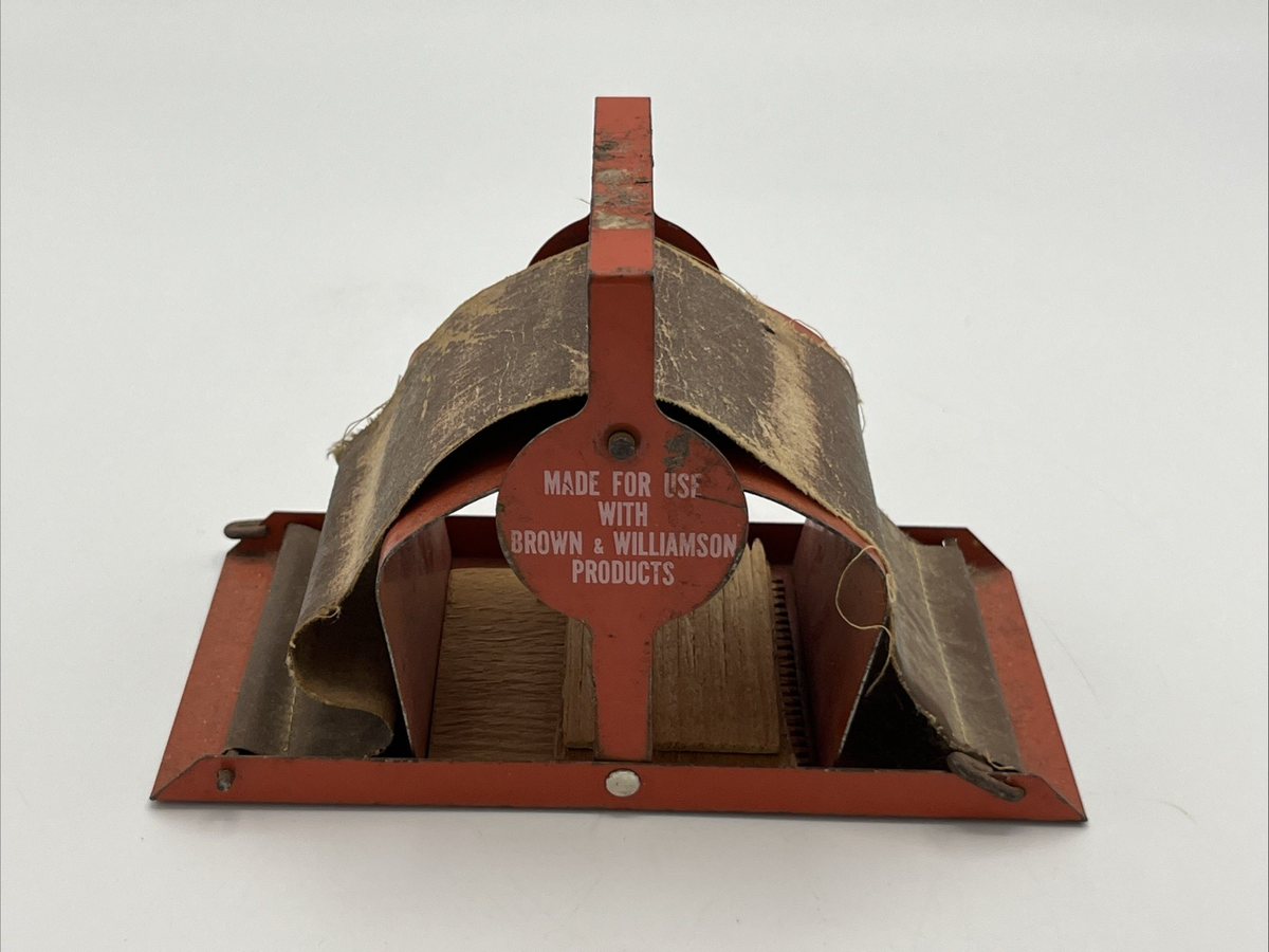 brown & williamson cigarette roller Brown and Williamson Tobacco Corp Cigarette Roller Rolling Machine