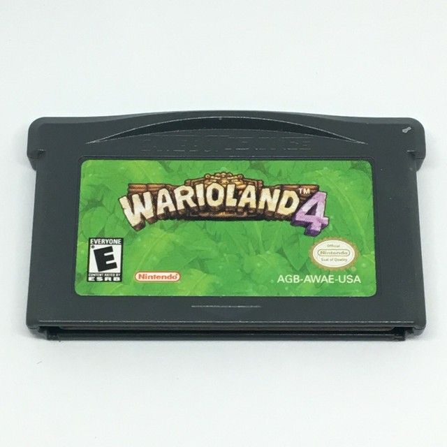 Wario Land 4 (Nintendo Game Boy Advance, 2001) for sale online eBay