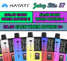 Hayati - RUBIK 7000+ Pre-Filled Kit - 20mg Nic Salt - 2ml -  (2025 COMPLIANT)