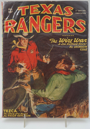 1950 - Texas Rangers - Western Pulp Art Magazine -Tezca | eBay