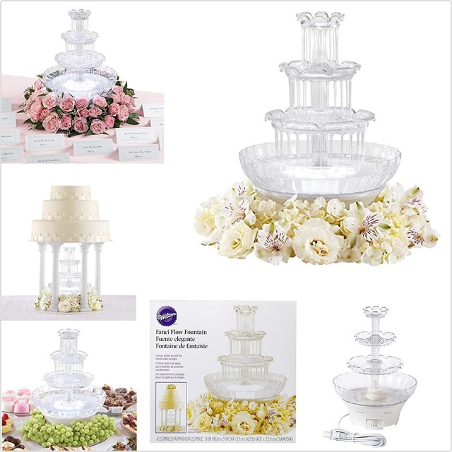 Wilton 306 1147 Fanci Flow Wedding Cake Fountain For Sale Online
