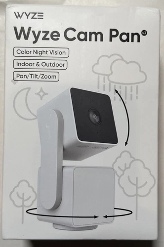 Wyze Pan V3 Cam Security Camera Indoor/Outdoor IP65 1080p Pan/Tilt/Zoom