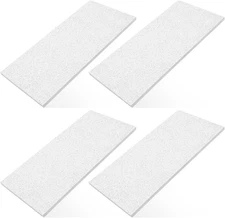 4 Pcs Fireplace Refractory Panels 11.75 X 21 X 0.5 Inches Baffle Board for Wood 