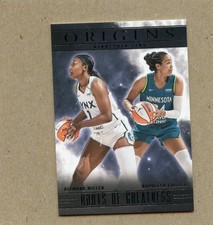 2024 Panini Origins WNBA Origin Roots of Greatness Insert Diamond Miller #1