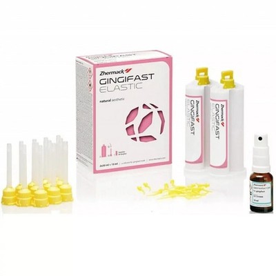 Zhermack GingiFast Elastic Natural Aesthetic artificial Gums (Direct & Indirect)