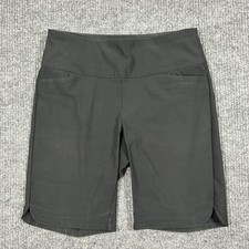 Lady Hagen Womens Size M Black Golf Shorts Pull On Stretch Athletic Pockets