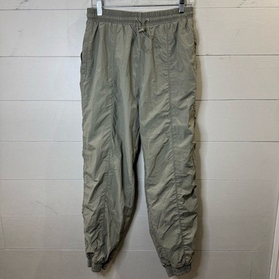 Wilo The Label | Parachute Jogger Pants in Sage Green Size Medium