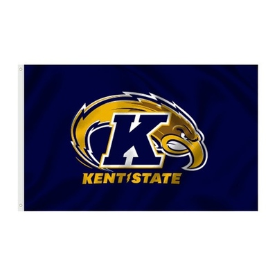 #ad Kent State University Ohio Golden Flashes 3#x27; by 5#x27; Flag Fast Free Shipping $15.00