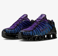 NIKE SHOX TL Voltage Purple Black AV3595-500 Men Size 11 New