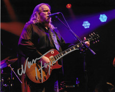 * WARREN HAYNES * signed 8x10 photo * GOVT MULE * ALLMAN BROTHERS * COA *