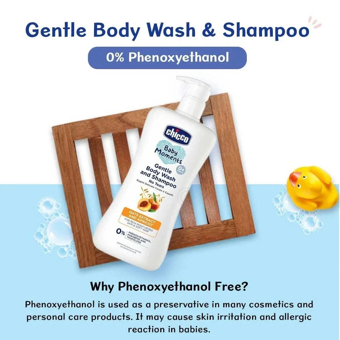 Chicco Baby Moments Gentle Body Wash & Shampoo 200ml | Soft Hair & Skin Care
Opens in a new window o