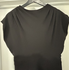 Simply Vera Wang Little Black Dress, Size Medium, Cap Sleeve