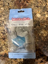 WubbaNub Elephant Pacifier Plush Combo 0-6M
