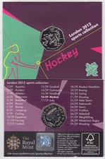 Great Britain England Spink LO16, 50 Pence Hockey: 1 piece collector collector lot