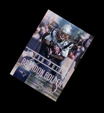 2015 Prestige EXTRA POINTS SILVER FOIL SP BRANDON BOLDEN /25! Patriots RB 