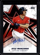 2026 Topps Kyle Manzardo Baseball Stars Auto Autograph #BSA-KM Guardians