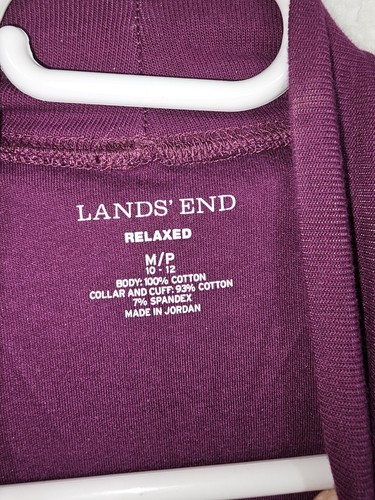 Vintage Lands’ End Mock Neck Turtleneck Shirt Women’s Medim(10-12) - Picture 7 of 10